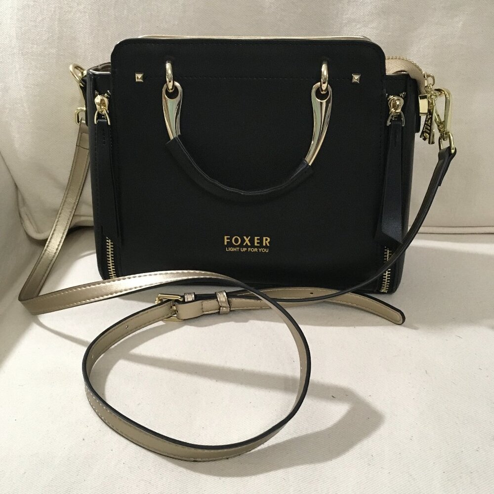 Foxer NWOT Leather Satchel Handbag
